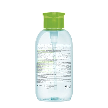 BIODERMA Вода мицеллярная себиум с помпой / Н2О 500 мл, фото 3