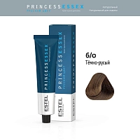 ESTEL PROFESSIONAL 6/0 краска для волос, темно-русый / ESSEX Princess 60 мл, фото 2