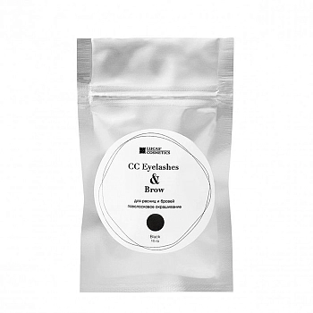 LUCAS COSMETICS Хна для окрашивания ресниц и бровей, черная (в саше) / СС Eyelashes & Brow 10 г, фото 1