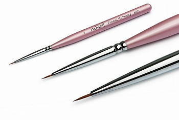 RUNAIL Кисть для дизайна / Finest Kolinsky AKR № 1, фото 1