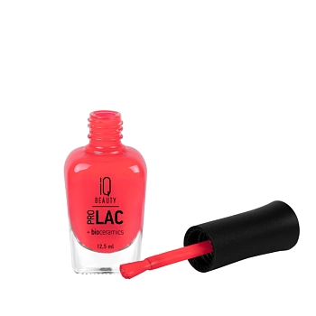 IQ BEAUTY 079 лак для ногтей профессиональный укрепляющий с биокерамикой/ Nail Polish PROLAC+bioceramics Runaway 12.5 мл, фото 3