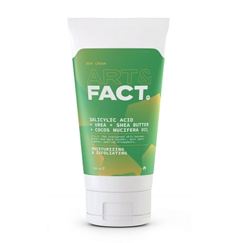 Крем-пилинг увлажняющий и отшелушивающий для тела / Salicylic acid+Urea+Butter+Cocos 150 мл