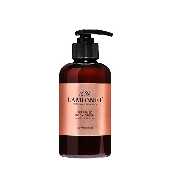 Крем парфюмированный для тела, ваниль и амбра / LAMONNET 300 мл
