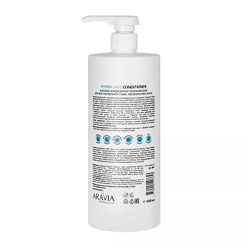 ARAVIA Professional Бальзам-кондиционер увлажняющий для восстановления сухих, обезвоженных волос / Hydra Save Conditioner 1000 мл, фото 4