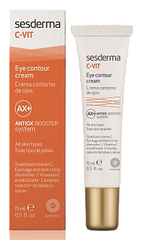 SESDERMA Крем-контур вокруг глаз / C-VIT Eye contour cream 15 мл, фото 3