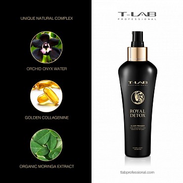 T-LAB PROFESSIONAL Эликсир для волос с детокс-эффектом / Royal Detox Elixir premier 150 мл