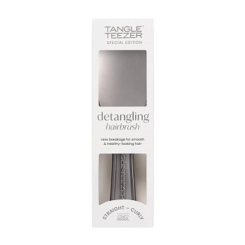 TANGLE TEEZER Расческа для волос / The Ultimate Detangler Chrome Midnight Silver, фото 5