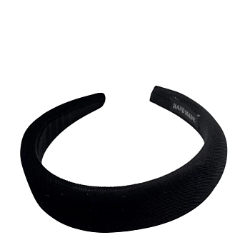 IWOU PROFESSIONAL Ободок для волос Бархат черная мгла 3см, фото 2