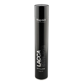 KAPOUS Лак аэрозольный сильной фиксации для волос 750 мл, фото 4