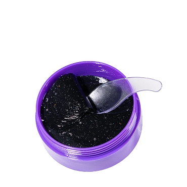 HOLLY POLLY Патчи гидрогелевые для глаз с бамбуковым углем и коллагеном / HollyWEEN DRAMA QUEEN 60 шт