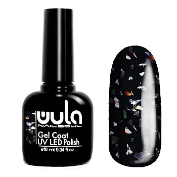 621 гель-лак для ногтей / Wula nailsoul Glitter Rain 10 мл