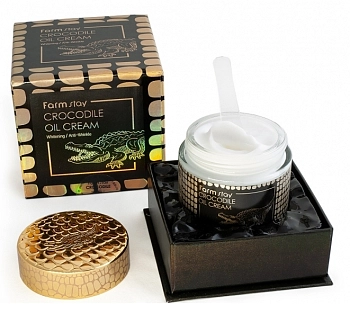 FARMSTAY Крем с жиром крокодила для лица / CROCODILE OIL CREAM 70 г, фото 2