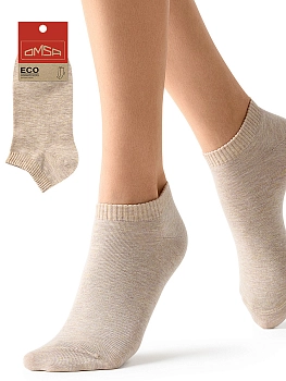OMSA Носки укороченные с люрексом Beige Melange 39-41 / ECO 255, фото 2