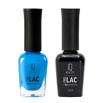IQ BEAUTY 132 лак для ногтей укрепляющий с биокерамикой / Nail Polish PROLAC+bioceramics 12,5 мл, фото 3