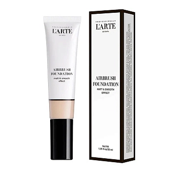 LARTE DEL BELLO Средство тональное Жидкий аэрограф, 1W / Airbrush foundation 30 мл, фото 4