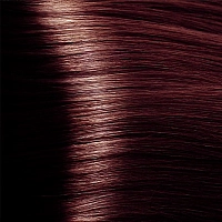 4.5 крем-краска для волос с гиалуроновой кислотой, коричневый махагоновый / HY 100 мл, KAPOUS