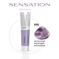 ESTEL PROFESSIONAL 8/66 краска безаммиачная для волос, светло-русый фиолетовый интенсивный / Sensation De Luxe 60 мл, фото 2