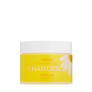 Крем успокаивающий с экстрактом ромашки / LanSkin 50 мл