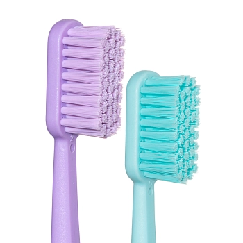 REVYLINE Набор зубных щёток, зеленая+фиолетовая / SM6000 DUO Mint + Violet 2 шт, фото 3