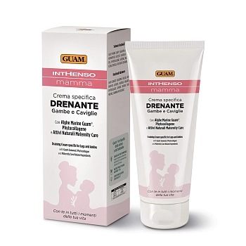 GUAM Крем дренажный для ног / INTHENSO MAMMA 200 мл, фото 2