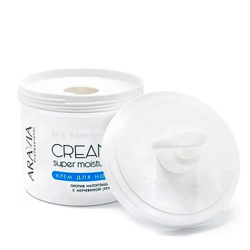 ARAVIA Professional Крем от натоптышей для ног с мочевиной / Super Moisture 550 мл, фото 2