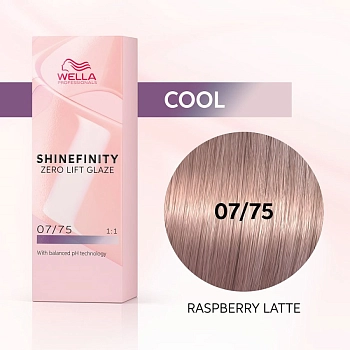 WELLA 07/75 гель-крем краска для волос / WE Shinefinity 60 мл, фото 3