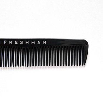 FRESHMAN Расческа-гребень компактная для моделирования и стрижки, размер М / Collection Carbon, фото 6