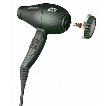 PARLUX Фен Parlux Digitalyon Anthracite, антрацит, 2400 Вт, ионизация, 2 насадки, фото 3