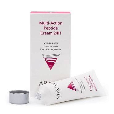 ARAVIA Крем мультиактивный для лица с пептидами и антиоксидантным комплексом / Multi-Action Peptide Cream 50 мл