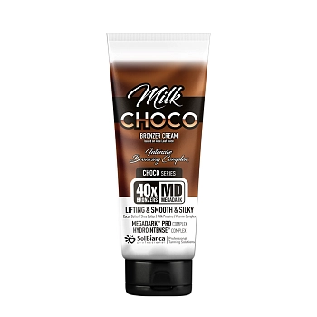 Крем-автозагар с маслами какао, семян дерева ши, протеинами молока и витаминным комплексом / Choco Milk 125 мл