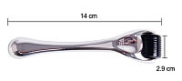 DRS Мезороллер серебряный 540 игл длиной 1.0 мм / DRS100 540 Silver DermaRoller, фото 3