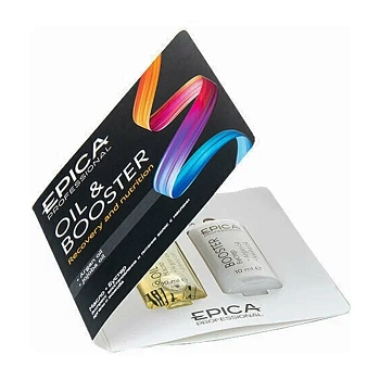 EPICA PROFESSIONAL Набор для волос, монодозы (масло 10 мл + бустер 10 мл) Recovery And Nutrition, фото 4