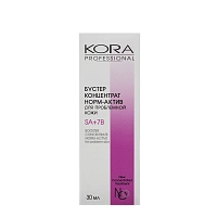 KORA Бустер-концентрат норм-актив для проблемной кожи / KORA PROFESSIONAL 30 мл, фото 3