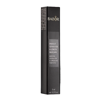 BABOR Тушь для ресниц идеальное разделение и длина, тон черный /Perfect Separation & Length Mascara Black 6 мл, фото 3