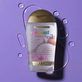 OGX Масло кокосовое восстанавливающее для волос / Coconut Miracle Penetrating Oil 100 мл, фото 3