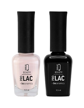 IQ BEAUTY 009 лак для ногтей укрепляющий с биокерамикой / Nail polish PROLAC + bioceramics 12.5 мл, фото 4