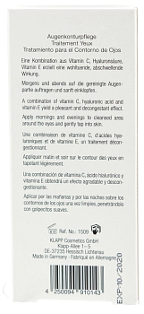 KLAPP Крем для кожи вокруг глаз / C PURE 15 мл, фото 3