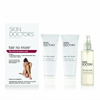 Набор для удаления и замедления роста волос / Hair No More Pack (3 препарата), SKIN DOCTORS
