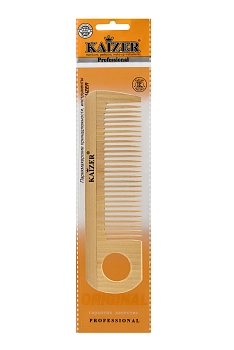 KAIZER Гребень деревянный с отверстием, 150 мм, фото 4