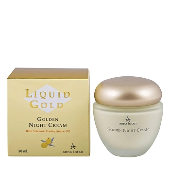 ANNA LOTAN Крем ночной Золотой / Golden Night Cream LIQUID GOLD 50 мл, фото 3