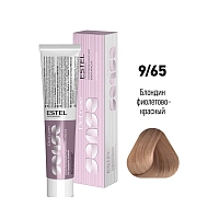 ESTEL PROFESSIONAL 9/65 краска для волос, блондин фиолетово-красный / DE LUXE SENSE 60 мл, фото 2