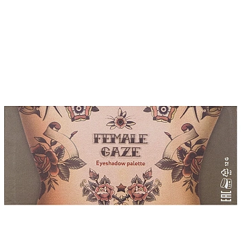 SHU Палетка теней для век, №145 нюдово-сиреневый / Female Gaze 12 гр, фото 5