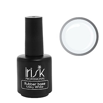 IRISK PROFESSIONAL База каучуковая камуфлирующая для ногтей, молочная / Rubber Base Milky White 18 мл, фото 2