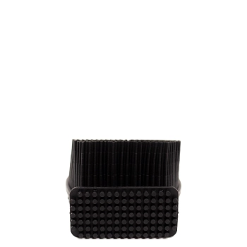 DOUBLE DARE OMG! Щетка массажная силиконовая, черная / I.M. BUDDY, фото 6