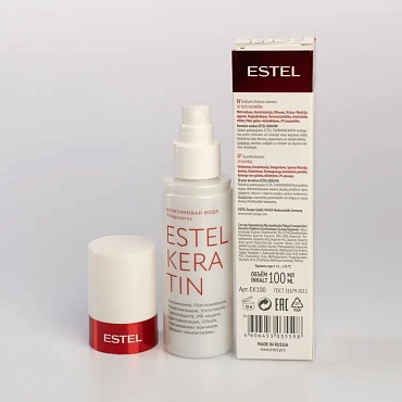 ESTEL PROFESSIONAL Вода кератиновая для волос / KERATIN 100 мл
