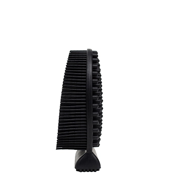 DOUBLE DARE OMG! Щетка массажная силиконовая, черная / I.M. BUDDY, фото 4