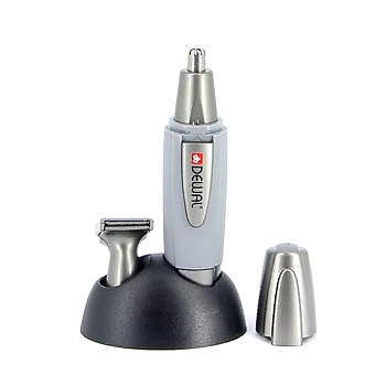 DEWAL PROFESSIONAL Машинка для стрижки в носу и ушах, 2 ножевых блока (серебристая), фото 8