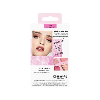 REAL TECHNIQUES Набор мини-кистей для макияжа / Real Techniques Mini Brush Duo, фото 3