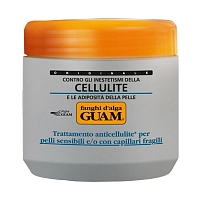 GUAM Маска антицеллюлитная для чувствительной кожи с хрупкими капиллярами / FANGHI D`ALGA 500 г, фото 1