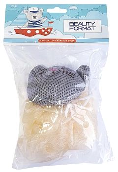BEAUTY FORMAT Мочалка кошка, фото 2